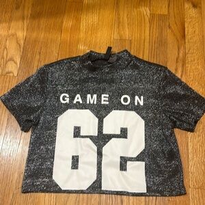 Sparkle crop top